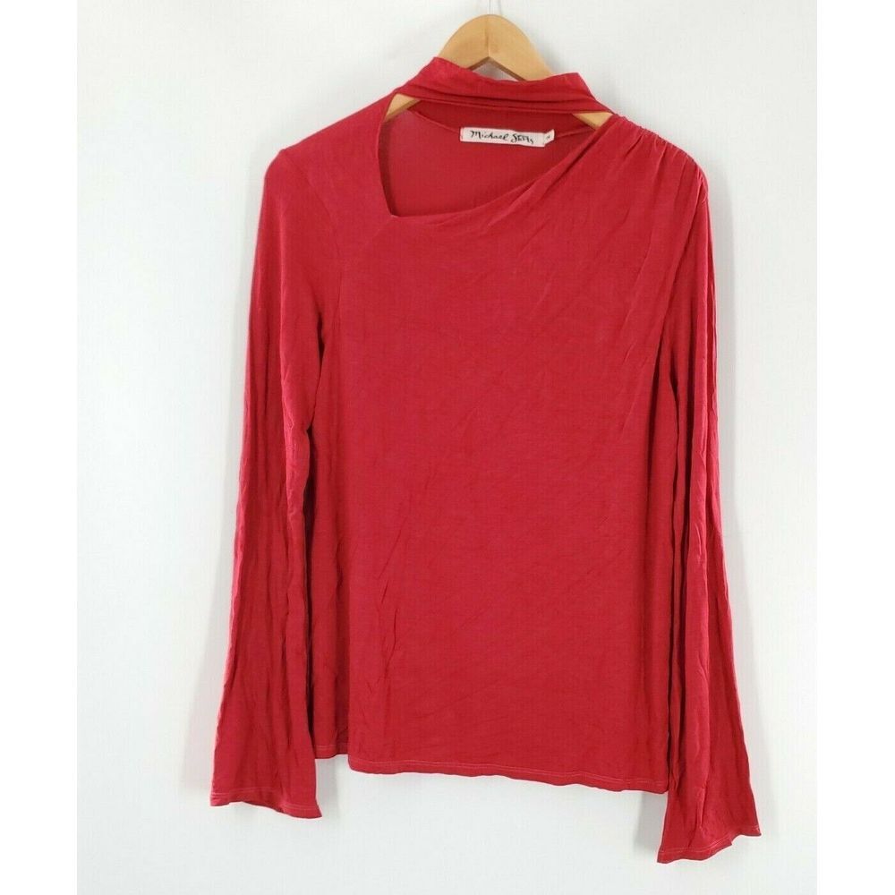Michael Stars Red Long Sleeve